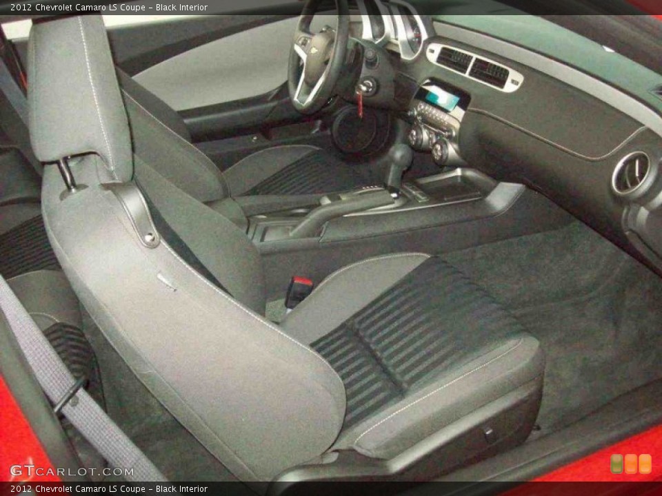 Black Interior Photo for the 2012 Chevrolet Camaro LS Coupe #68531656