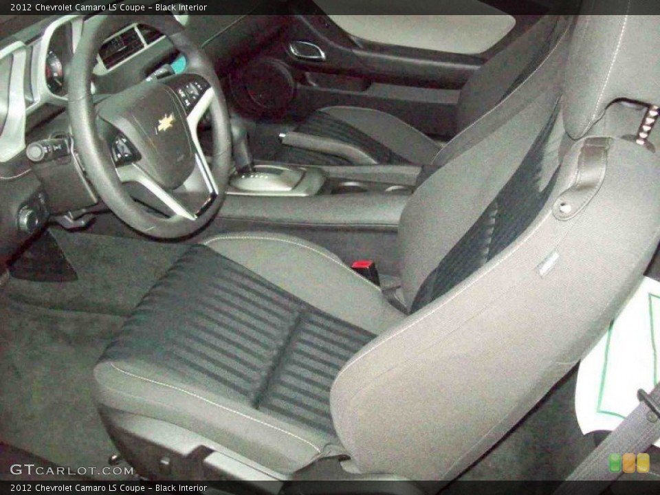 Black Interior Photo for the 2012 Chevrolet Camaro LS Coupe #68531770