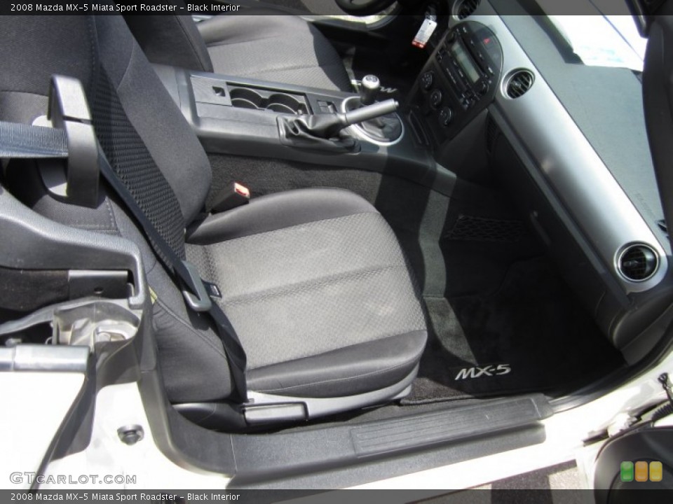 Black Interior Photo for the 2008 Mazda MX-5 Miata Sport Roadster #68533618