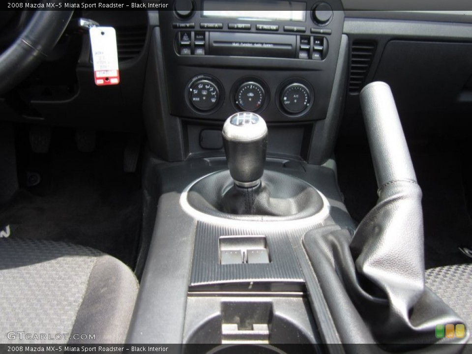 Black Interior Transmission for the 2008 Mazda MX-5 Miata Sport Roadster #68533678