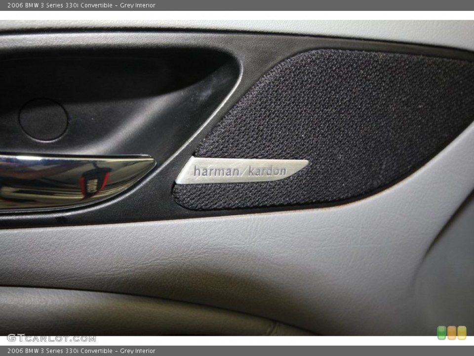 Grey Interior Audio System for the 2006 BMW 3 Series 330i Convertible #68534014
