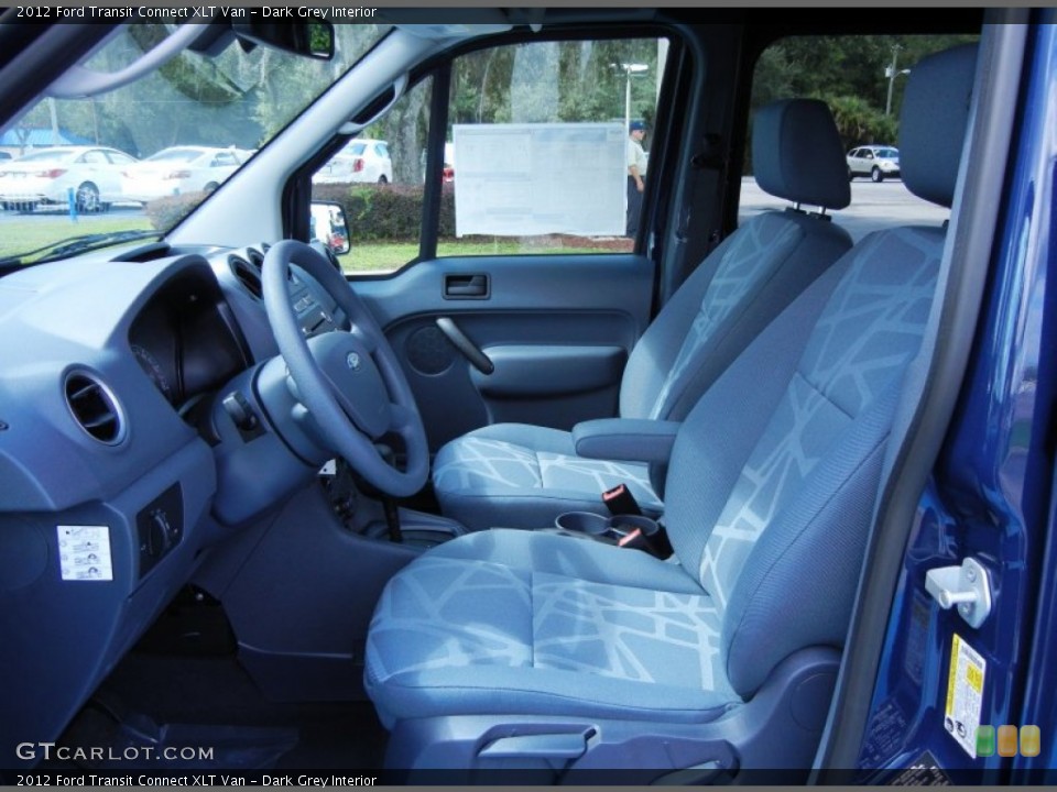 Dark Grey Interior Photo for the 2012 Ford Transit Connect XLT Van #68535109