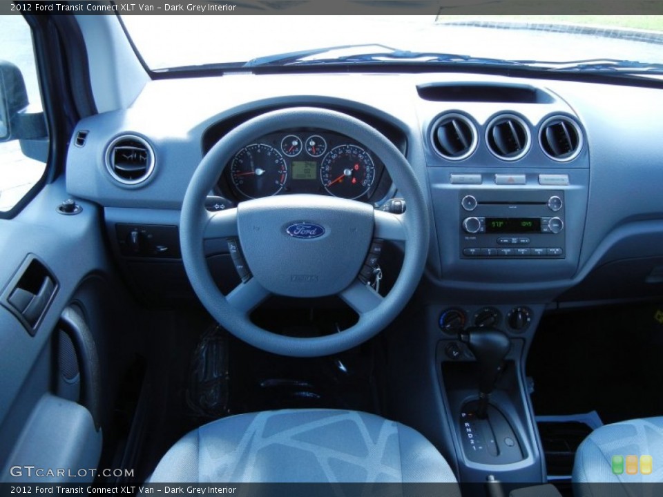 Dark Grey Interior Dashboard for the 2012 Ford Transit Connect XLT Van #68535115