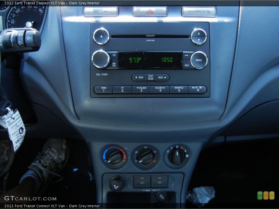 Dark Grey Interior Controls for the 2012 Ford Transit Connect XLT Van #68535133