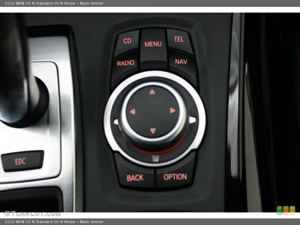 Black Interior Controls for the 2010 BMW X6 M  #68535895
