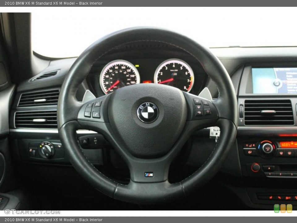 Black Interior Steering Wheel for the 2010 BMW X6 M  #68536087