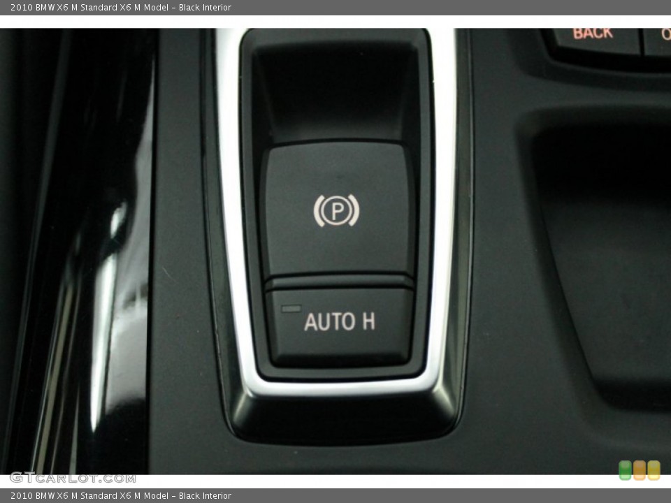 Black Interior Controls for the 2010 BMW X6 M  #68536102
