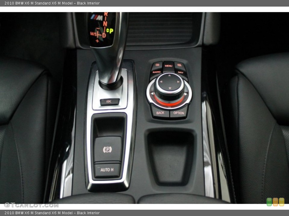 Black Interior Controls for the 2010 BMW X6 M  #68536111