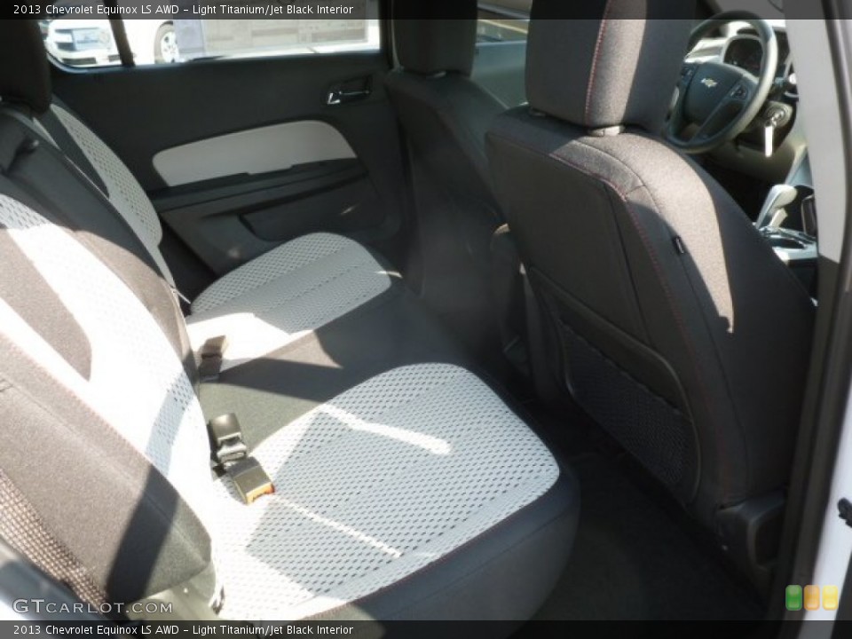 Light Titanium/Jet Black Interior Photo for the 2013 Chevrolet Equinox LS AWD #68537224