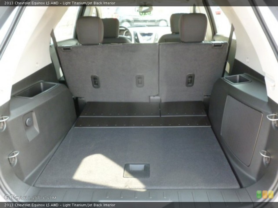 Light Titanium/Jet Black Interior Trunk for the 2013 Chevrolet Equinox LS AWD #68537233