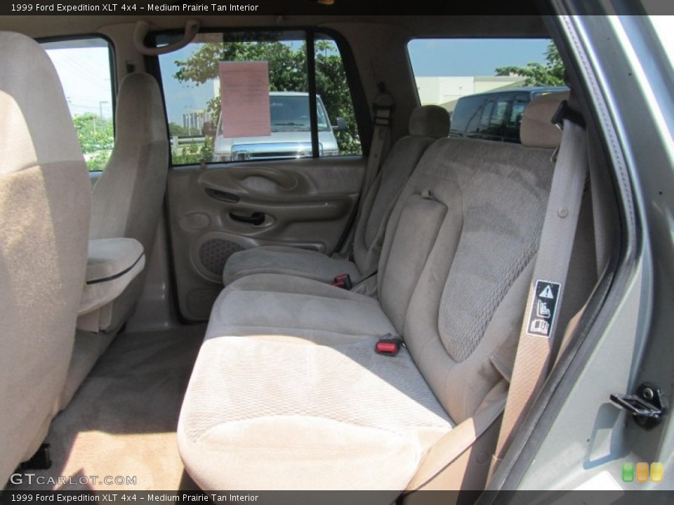 Medium Prairie Tan Interior Rear Seat for the 1999 Ford Expedition XLT 4x4 #68537308