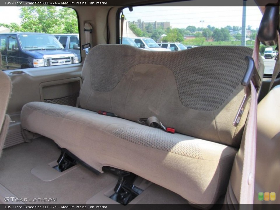 Medium Prairie Tan Interior Rear Seat for the 1999 Ford Expedition XLT 4x4 #68537317
