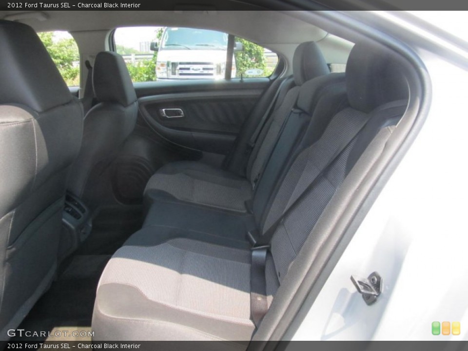 Charcoal Black Interior Rear Seat for the 2012 Ford Taurus SEL #68537689