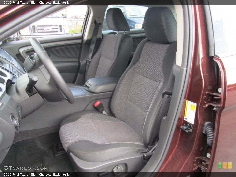 Charcoal Black Interior Front Seat for the 2012 Ford Taurus SEL #68538655