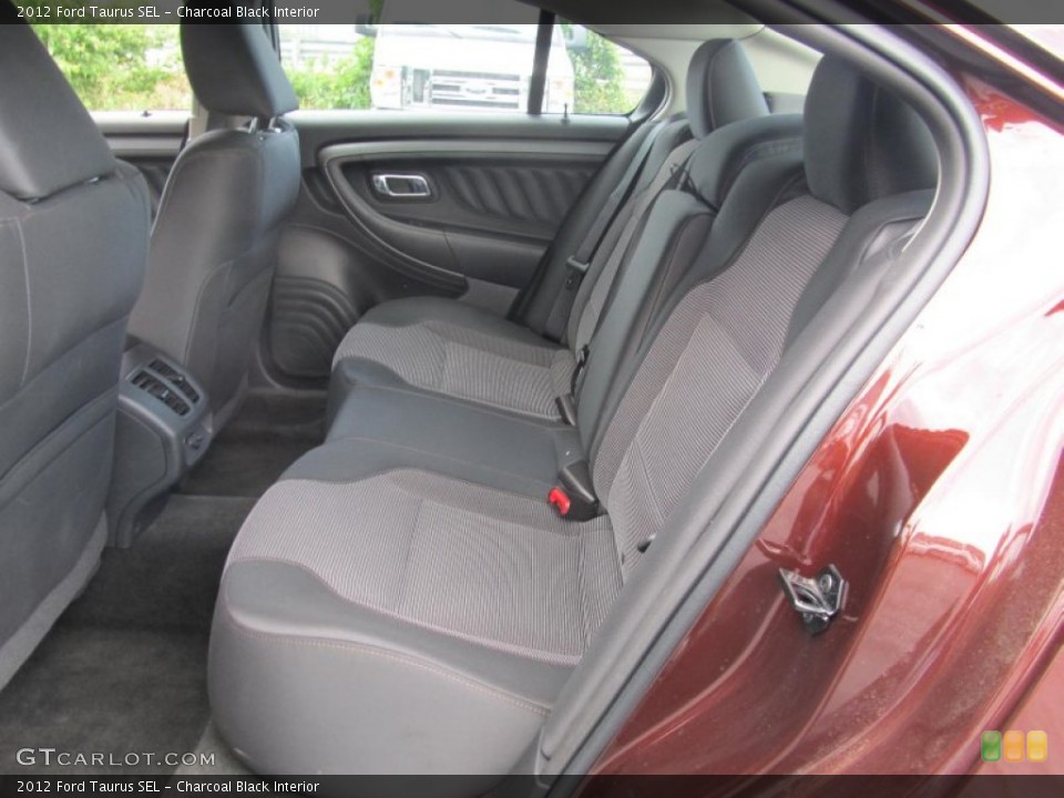 Charcoal Black Interior Rear Seat for the 2012 Ford Taurus SEL #68538661