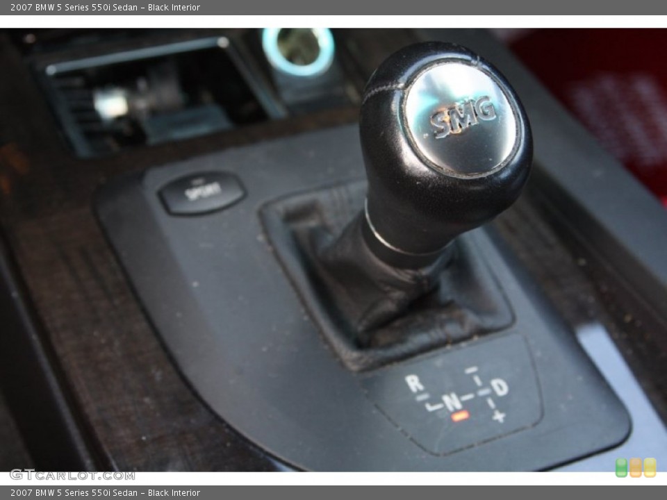 Black Interior Transmission for the 2007 BMW 5 Series 550i Sedan #68538853