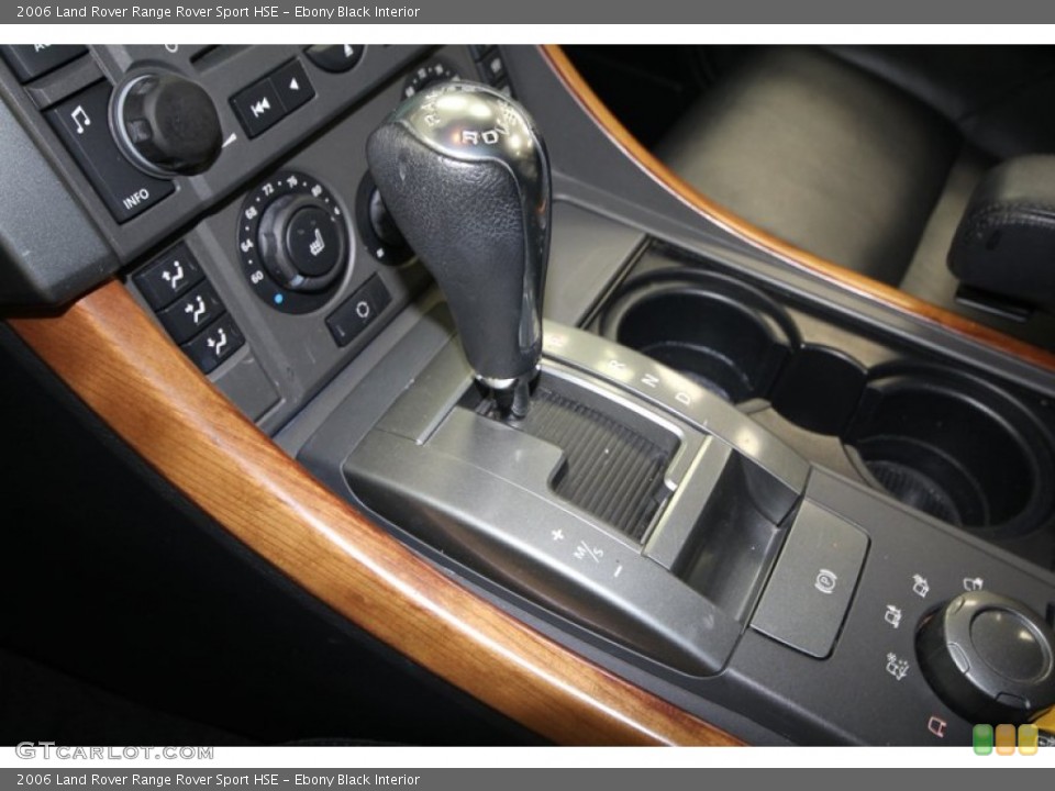 Ebony Black Interior Transmission for the 2006 Land Rover Range Rover Sport HSE #68539333
