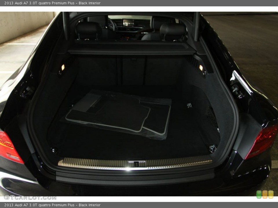 Black Interior Trunk for the 2013 Audi A7 3.0T quattro Premium Plus #68539426