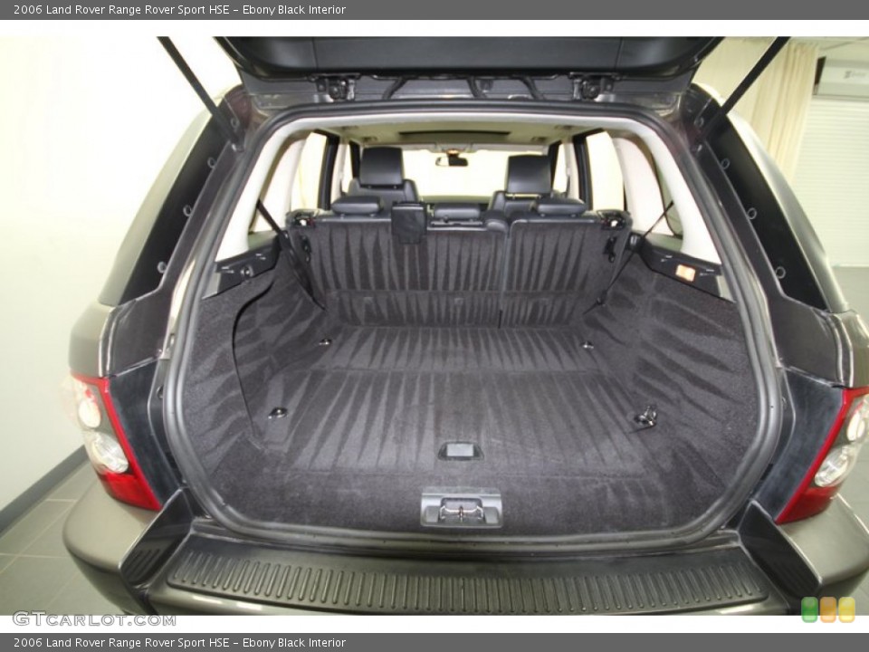 Ebony Black Interior Trunk for the 2006 Land Rover Range Rover Sport HSE #68539441
