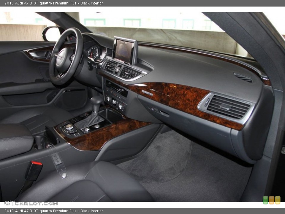 Black Interior Dashboard for the 2013 Audi A7 3.0T quattro Premium Plus #68539459