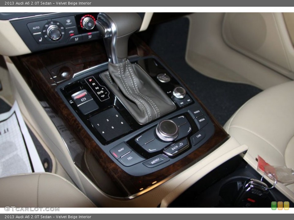 Velvet Beige Interior Transmission for the 2013 Audi A6 2.0T Sedan #68540278