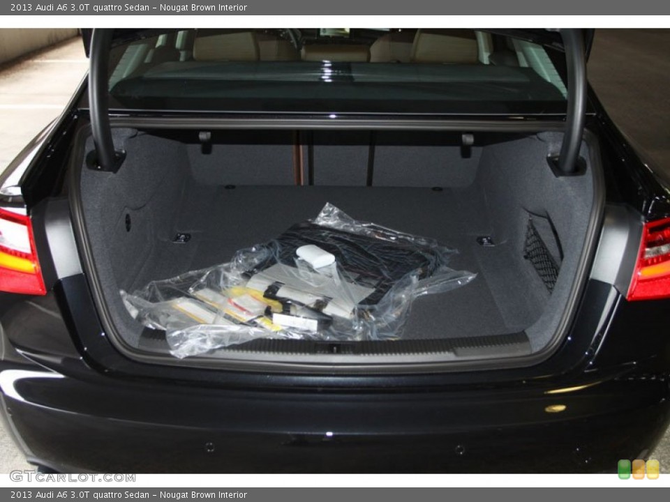 Nougat Brown Interior Trunk for the 2013 Audi A6 3.0T quattro Sedan #68540563