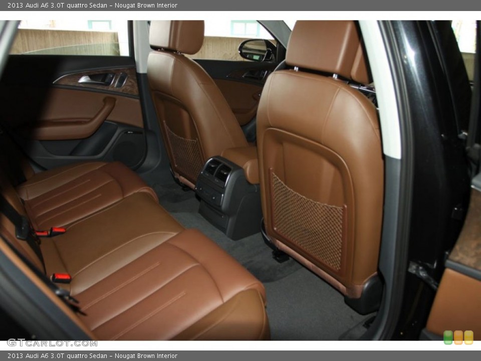 Nougat Brown Interior Photo for the 2013 Audi A6 3.0T quattro Sedan #68540572