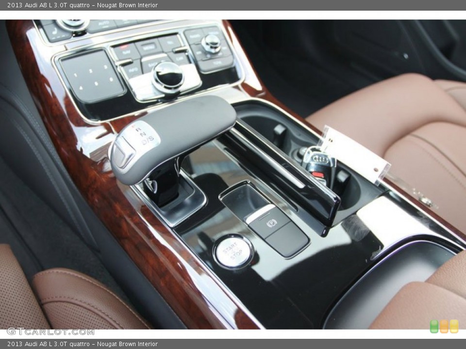 Nougat Brown Interior Transmission for the 2013 Audi A8 L 3.0T quattro #68541058