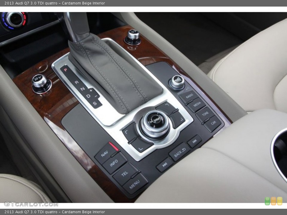 Cardamom Beige Interior Transmission for the 2013 Audi Q7 3.0 TDI quattro #68541491
