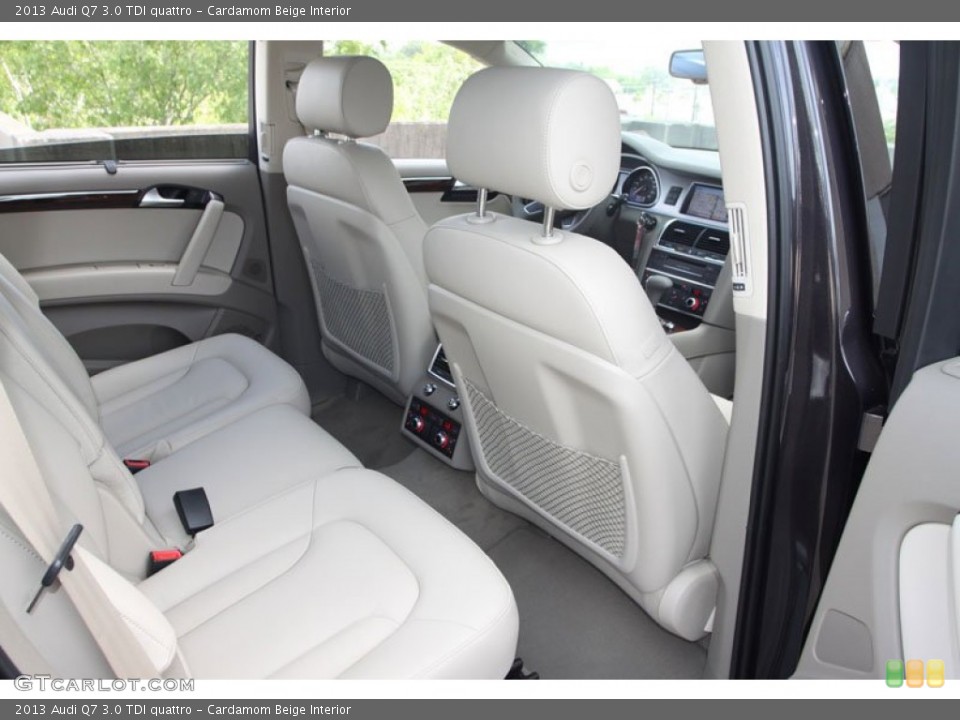 Cardamom Beige Interior Photo for the 2013 Audi Q7 3.0 TDI quattro #68541514