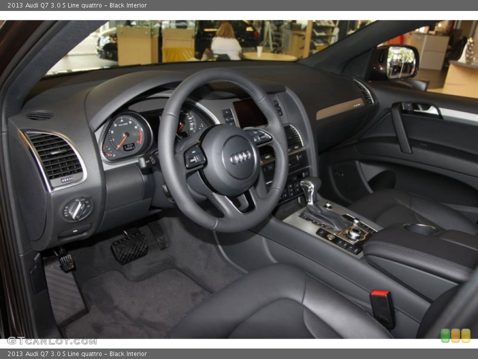 Black Interior Prime Interior for the 2013 Audi Q7 3.0 S Line quattro #68541621