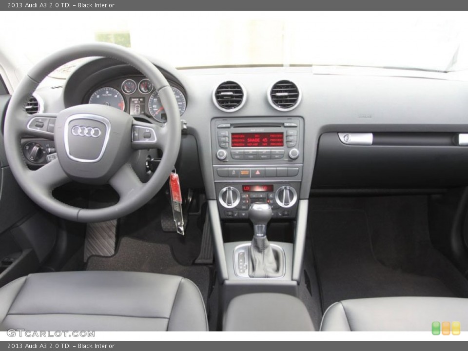 Black Interior Dashboard for the 2013 Audi A3 2.0 TDI #68541943