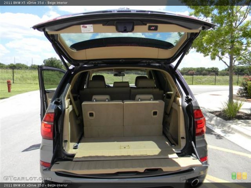 Beige Interior Trunk for the 2011 BMW X5 xDrive 35d #68542723