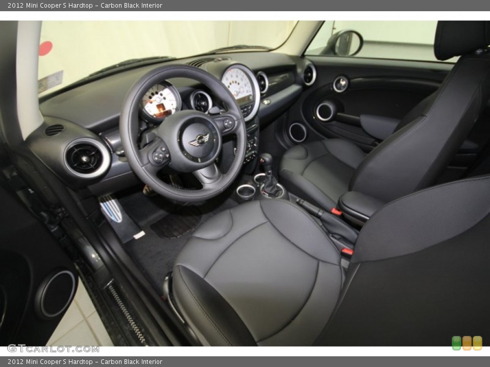 Carbon Black Interior Prime Interior for the 2012 Mini Cooper S Hardtop #68544895