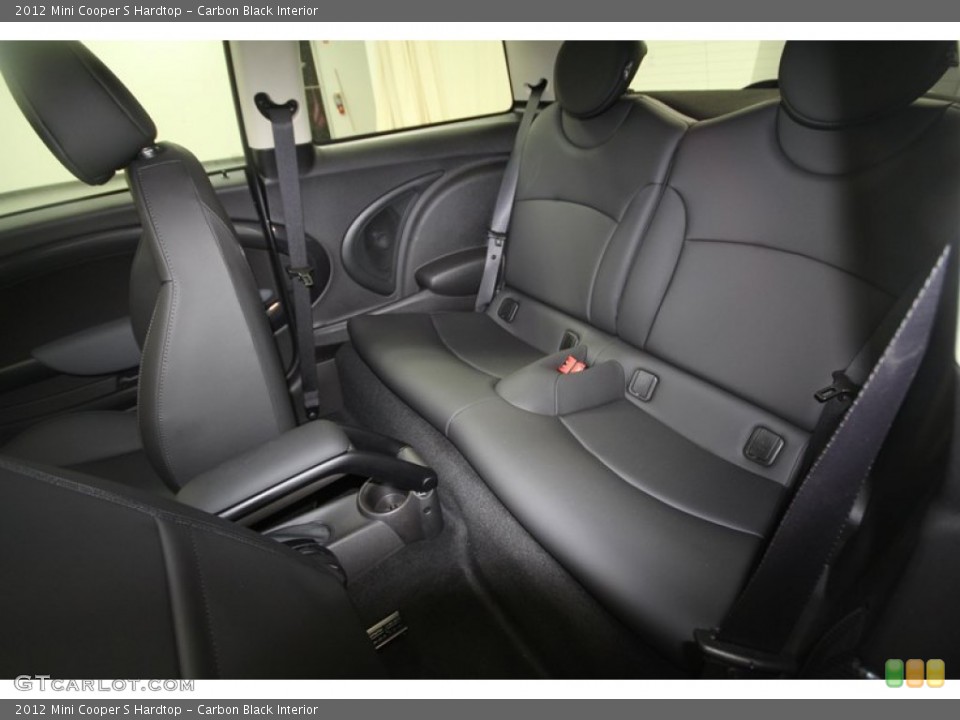 Carbon Black Interior Rear Seat for the 2012 Mini Cooper S Hardtop #68544904