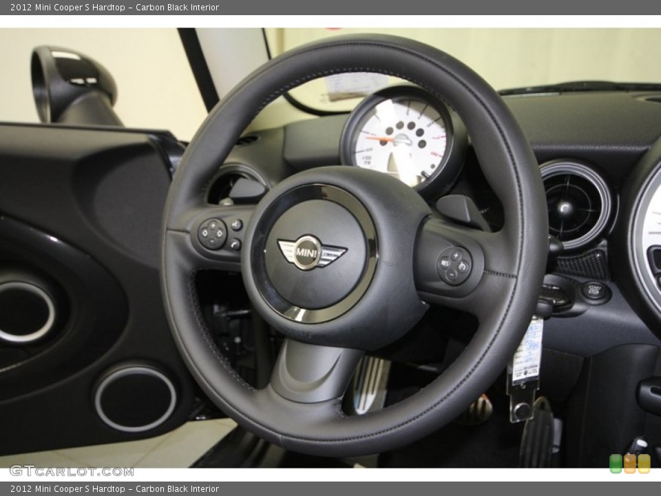 Carbon Black Interior Steering Wheel for the 2012 Mini Cooper S Hardtop #68544997