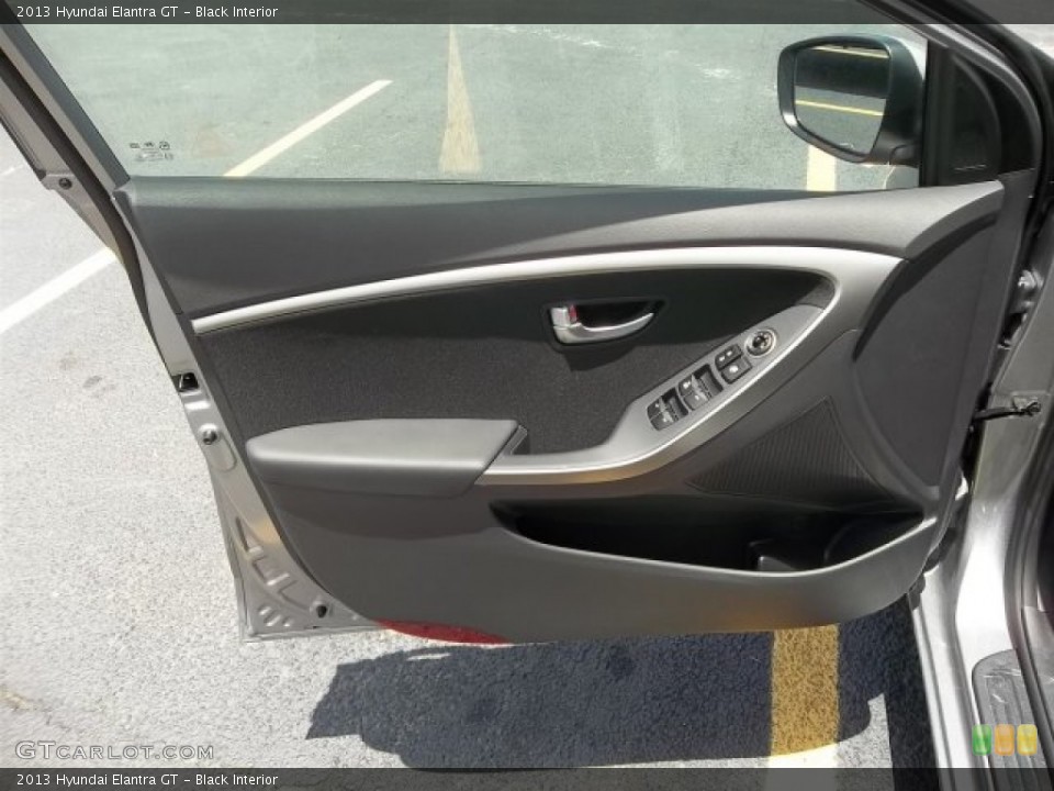 Black Interior Door Panel for the 2013 Hyundai Elantra GT #68545906