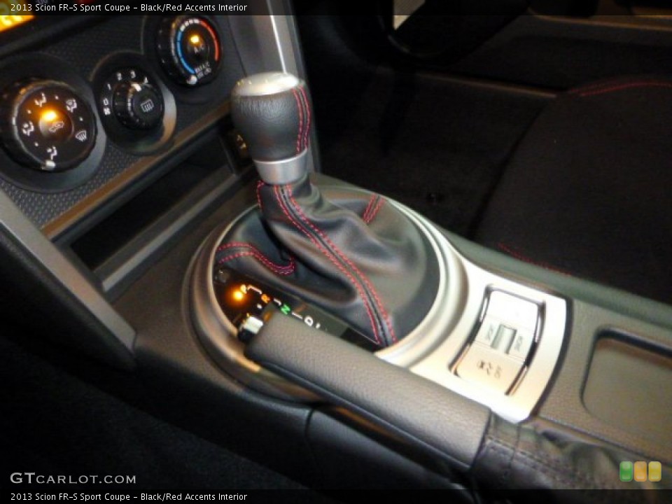 Black/Red Accents Interior Transmission for the 2013 Scion FR-S Sport Coupe #68547847
