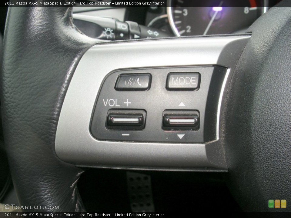 Limited Edition Gray Interior Controls for the 2011 Mazda MX-5 Miata Special Edition Hard Top Roadster #68549791