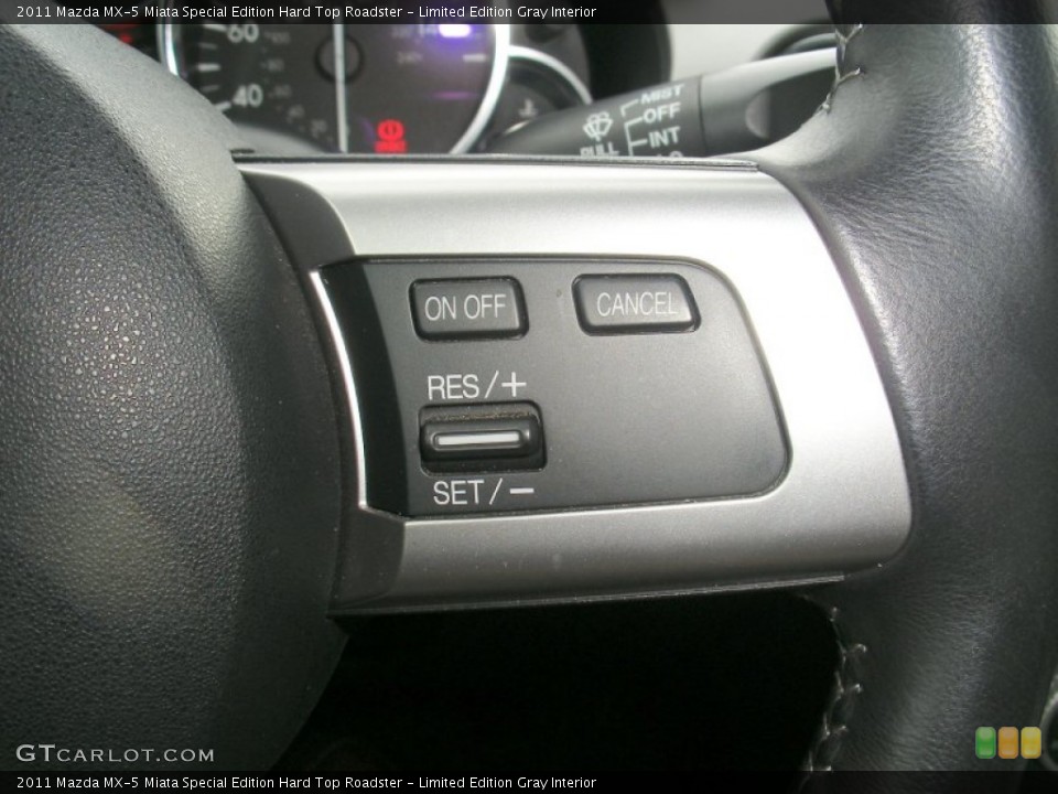 Limited Edition Gray Interior Controls for the 2011 Mazda MX-5 Miata Special Edition Hard Top Roadster #68549800