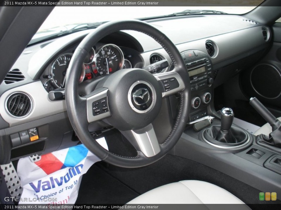 Limited Edition Gray 2011 Mazda MX-5 Miata Interiors