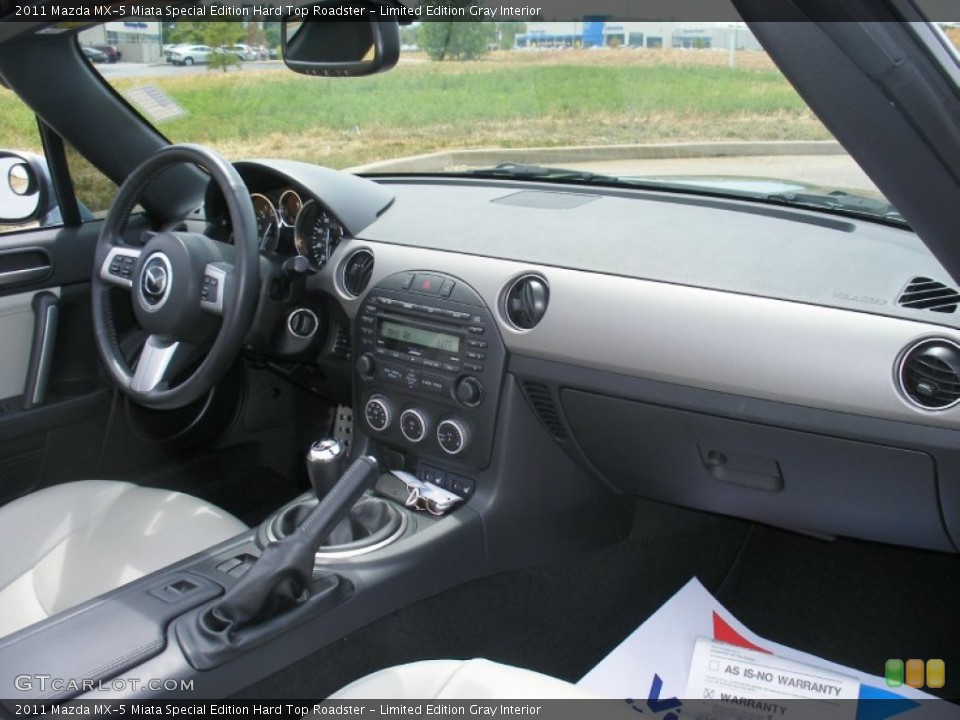 Limited Edition Gray Interior Dashboard for the 2011 Mazda MX-5 Miata Special Edition Hard Top Roadster #68549851