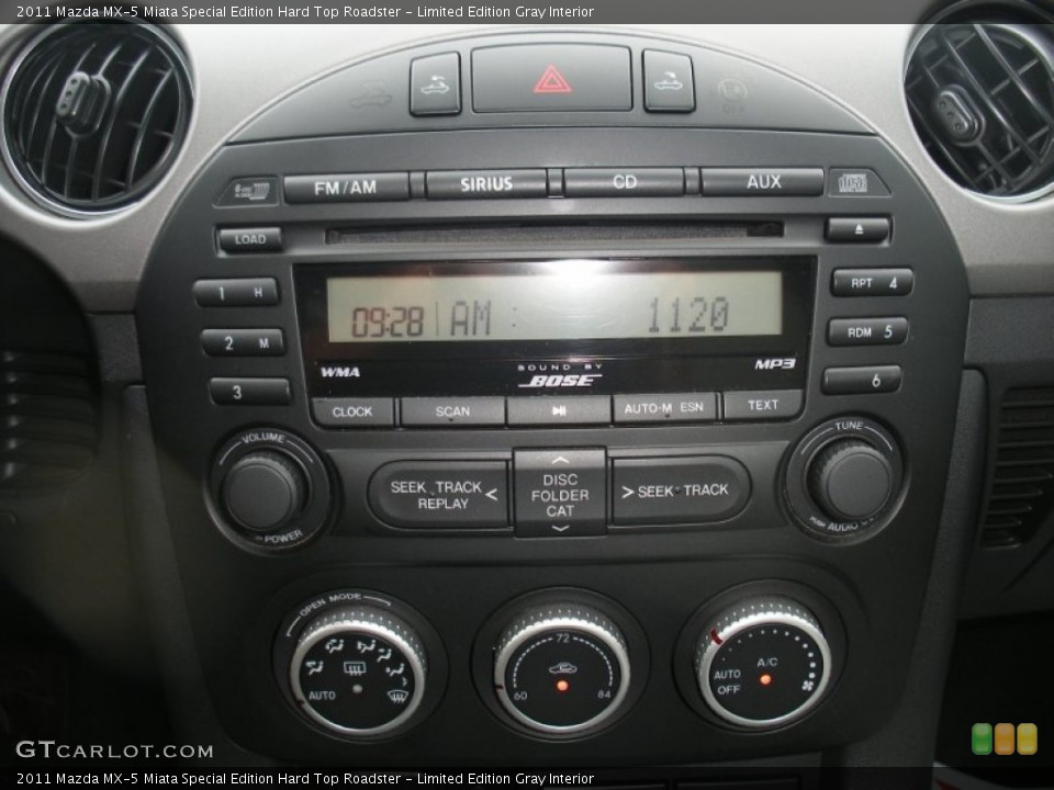 Limited Edition Gray Interior Controls for the 2011 Mazda MX-5 Miata Special Edition Hard Top Roadster #68549860