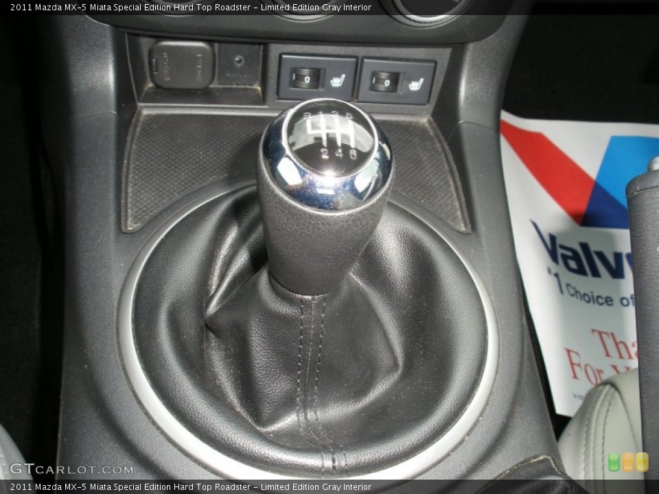 Limited Edition Gray Interior Transmission for the 2011 Mazda MX-5 Miata Special Edition Hard Top Roadster #68549929