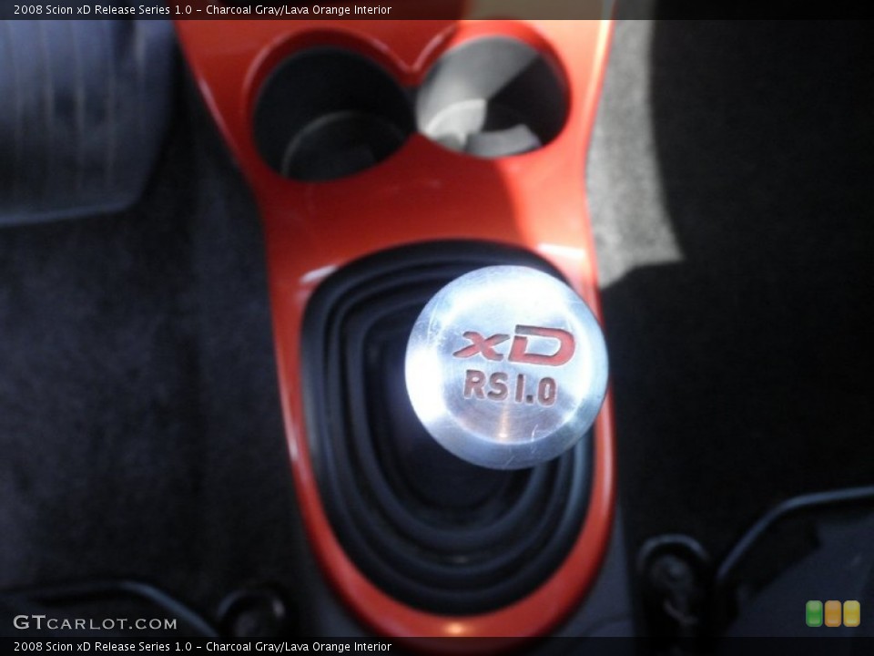 Charcoal Gray/Lava Orange Interior Transmission for the 2008 Scion xD Release Series 1.0 #68550091