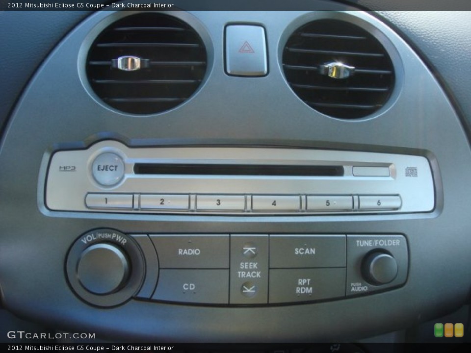 Dark Charcoal Interior Audio System for the 2012 Mitsubishi Eclipse GS Coupe #68550670