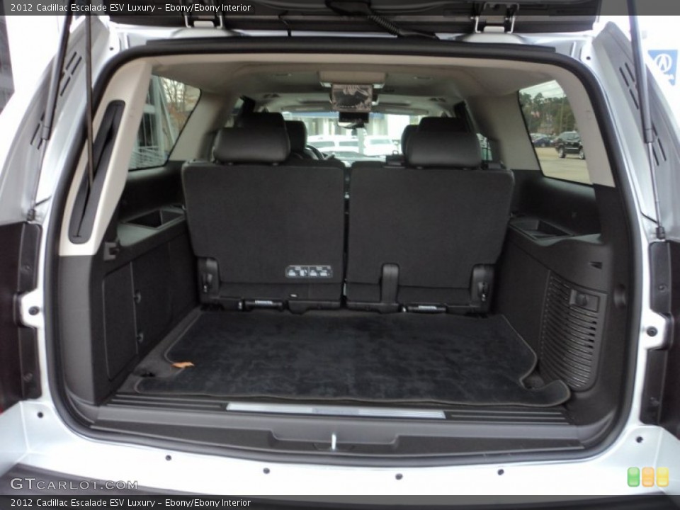 Ebony/Ebony Interior Trunk for the 2012 Cadillac Escalade ESV Luxury #68551597