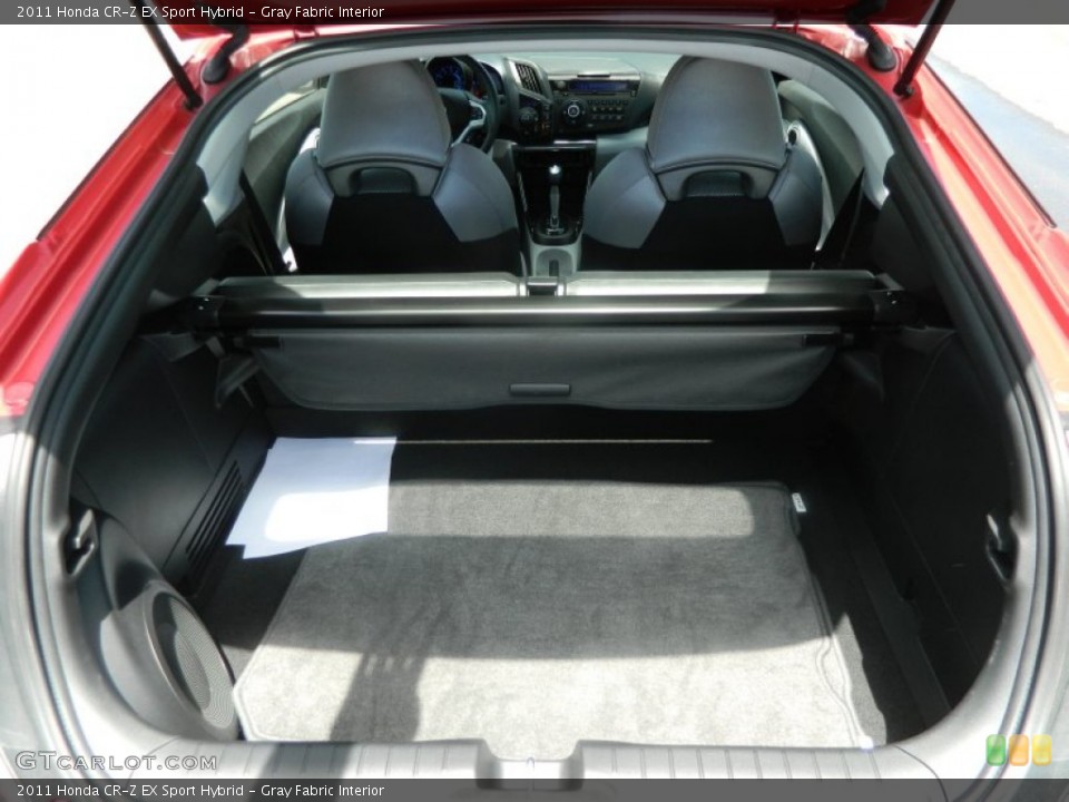 Gray Fabric Interior Trunk for the 2011 Honda CR-Z EX Sport Hybrid #68552473