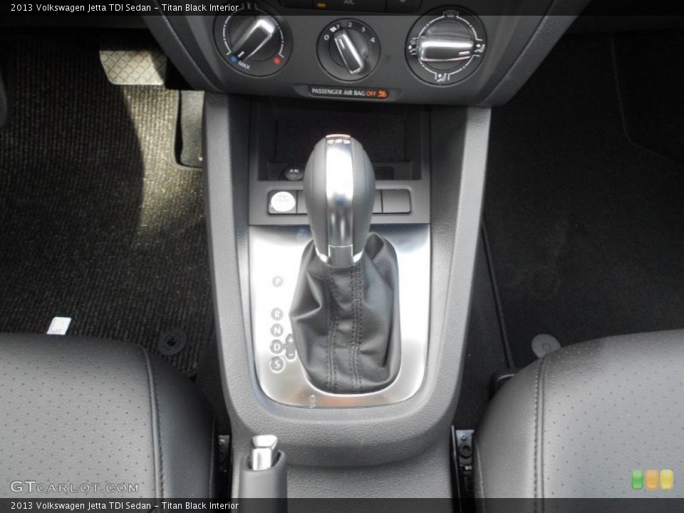 Titan Black Interior Transmission for the 2013 Volkswagen Jetta TDI Sedan #68552920