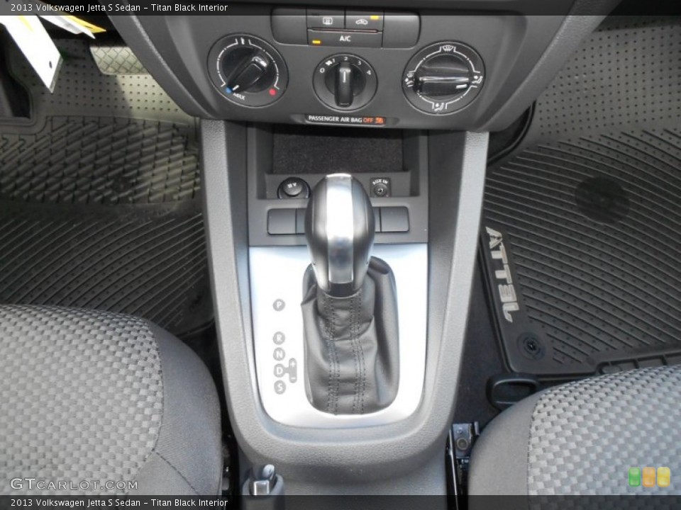 Titan Black Interior Transmission for the 2013 Volkswagen Jetta S Sedan #68553337